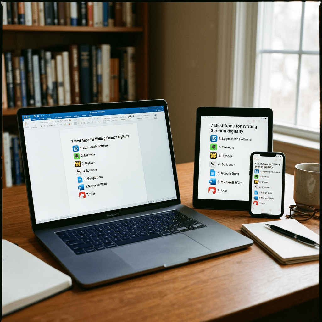 7 Best Apps for Writing Sermons Digitally